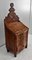 Caja de sal francesa antigua de roble, siglo XIX, Imagen 2