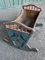 Antique Hand-Painted Childrens Cot 1