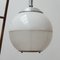 Lampada da soffitto Mid-Century sferica di Holophane, Francia, Immagine 3