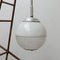 Mid-Century French Globe Ceiling Lamp from Holophane, Image 9