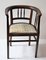 Antique Living Room Set by Josef Hoffmann for Gebrüder Thonet Vienna GmbH, Set of 4 5