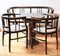 Antique Living Room Set by Josef Hoffmann for Gebrüder Thonet Vienna GmbH, Set of 4 2