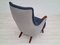 Danish Wool Armchair from Nevotex, 1960s 10