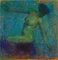 Renato Criscuolo, Vibraciones verdes, óleo sobre lienzo, Imagen 1