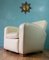 French Leather Armchair, 1950s 12