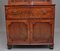 Flame Mahogany 2-Piece Secretaire Bookcase / Cabinet, Early 1800s, Set of 2 9