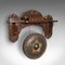 Antique Indian Oak Ceremonial Monastery Gong, 1900, Image 1