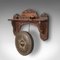 Antique Indian Oak Ceremonial Monastery Gong, 1900, Image 3