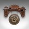 Antique Indian Oak Ceremonial Monastery Gong, 1900 2