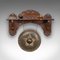 Antique Indian Oak Ceremonial Monastery Gong, 1900, Image 2