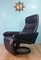 Danishing Leather Reclining Lounge Chair from Bramin, 1960s, Image 4