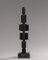 André Pailler, Abstract Sculpture in Black Wood on Marble, France, 1970s, Image 1