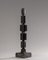 André Pailler, Abstract Sculpture in Black Wood on Marble, France, 1970s, Image 2