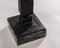 André Pailler, Abstract Sculpture in Black Wood on Marble, France, 1970s, Image 4