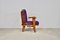 Armchair by Guillerme et Chambron, 1950s, Image 5