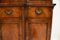 Antique Georgian Style Walnut Breakfront Cabinet 6