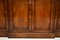 Antique Georgian Style Walnut Breakfront Cabinet 9