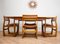 Extendable Teak Dining Table & Chairs from Portwood, 1960s, Set of 5, Image 4