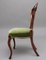 Walnut Dining Chairs, 1800s, Set of 4 5