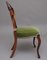 Walnut Dining Chairs, 1800s, Set of 4 7