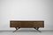 Mid-Century Modern Scandinavian Walnut & Brass Sideboard, 1960s 1