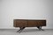 Credenza Mid-Century moderna in noce e ottone, Scandinavia, anni '60, Immagine 4