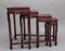 Antique Chinese Nesting Tables, Early 1900s, Set of 4 1