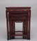 Tables Gigognes Antiques, Chine, 1900s, Set de 4 5