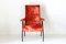 Vintage Orange Lounge Chair, 1950s 2