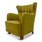 Large Danish Armchair with Beech Legs, 1930s, Image 1