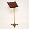 Antique Victorian Brass Reading Stand, Image 1