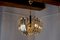 Italian Murano Glass 5-Arm Chandelier from Venini, 1970s 2