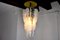 Italienische Deckenlampe aus Muranoglas von Albano Poli für Poliarte, 1970er 3