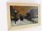 CH Brionnet, Paris by Night, Oil on Canvas, Antique Painting, Image 17