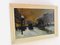CH Brionnet, Paris by Night, Oil on Canvas, Antique Painting, Immagine 17