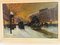 CH Brionnet, Paris by Night, Huile sur Toile, Peinture Antique 7