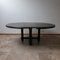 Mid-Century French Ebonised Oak Dining Table by Guillerme et Chambron 11