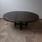 Mid-Century French Ebonised Oak Dining Table by Guillerme et Chambron 12