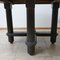 Mid-Century French Ebonised Oak Dining Table by Guillerme et Chambron 5