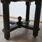 Mid-Century French Ebonised Oak Dining Table by Guillerme et Chambron 7