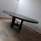 Mid-Century French Ebonised Oak Dining Table by Guillerme et Chambron 17