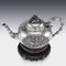 19th Century French Chinoiserie Solid Silver Teapot by Jean-Valentin Morel, 1840s, Image 15