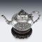 Französische Chinoiserie Teekanne aus massivem Silber, 19. Jh. Von Jean-Valentin Morel, 1840er 15