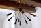 Lámpara de araña Sputnik italiana de 9 brazos, años 60, Imagen 1