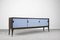 Mid-Century Modern Scandinavian Walnut Hand-Painted Sideboard, 1960s, Image 8