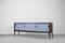 Mid-Century Modern Scandinavian Walnut Hand-Painted Sideboard, 1960s 4