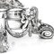 Antique French Silver & Glass Centerpiece, 1890s, Image 3