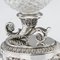 19th Century French Solid Silver & Glass Condiments Service, 1830s, Set of 8, Image 11