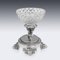 19th Century French Solid Silver & Glass Condiments Service, 1830s, Set of 8, Image 27