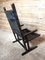 Fauteuil Style Rietveld Vintage en Cuir Noir, Pays-Bas, 1969 5